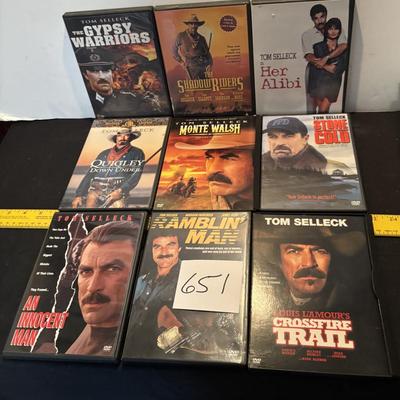 Tom Selleck DVD Lot