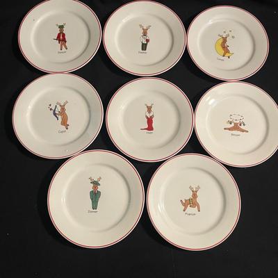 Hallmark Snowflake Dishes, Reindeer Plates & More (K-MG)