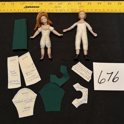 Miniature Doll Lot