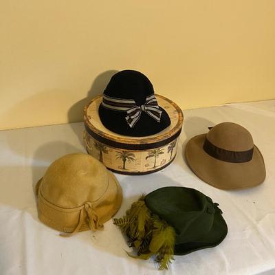 Doeskin 100% Wool Felt Hat & More (GB2-RG)