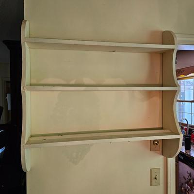 Two Wooden Shelf Units (DR-JS)