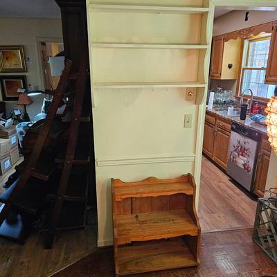 Two Wooden Shelf Units (DR-JS)