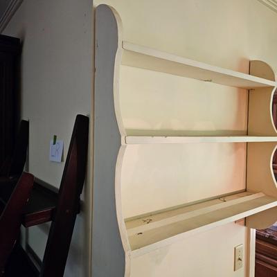 Two Wooden Shelf Units (DR-JS)