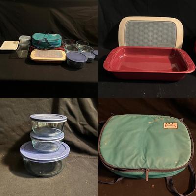 Longaberger Serving Dish, Pyrex & More (K-MG)