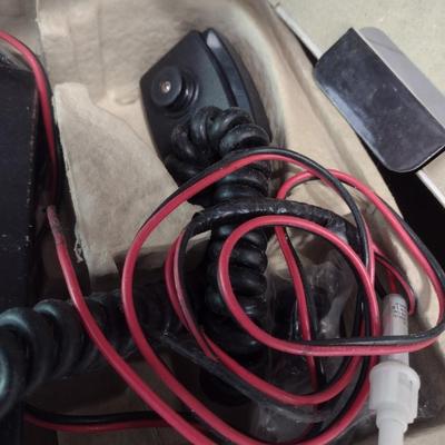 Cobra CB Radio and Midland CB Receiver with Accessories as Shown
