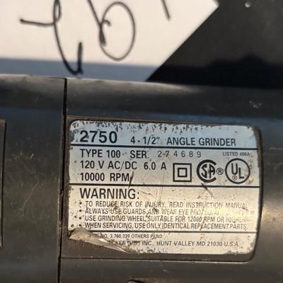 Black & Decker Angle Gridder
