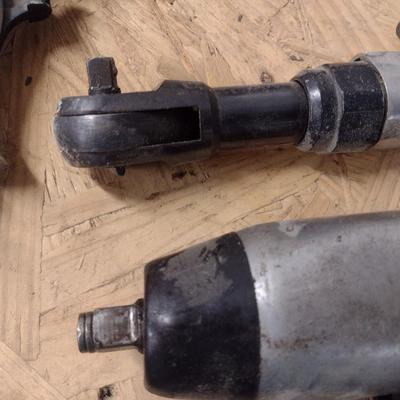 Set of Four Pnuematic Power Tools