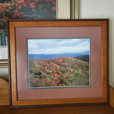 Two Framed Blue Ridge Mountain Photographs (DR-JS)