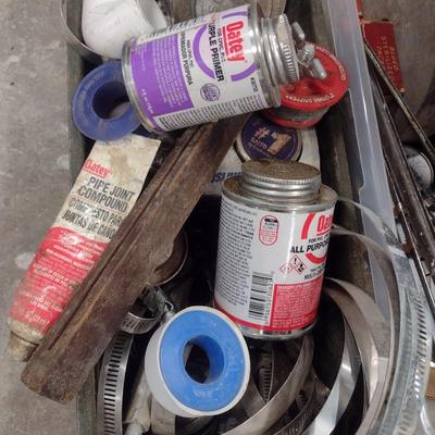 Collection of Various Plumping and Assorted Shop Items