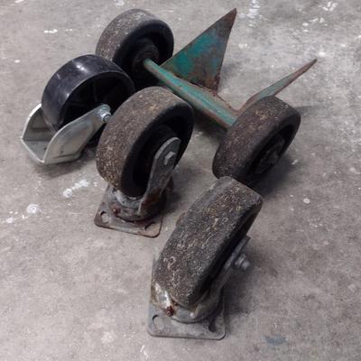 Large Industrial Shop Casters