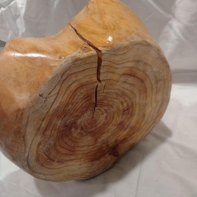Hand Crafted Burl Wood Bowl
