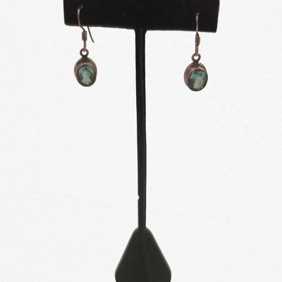 Sterling Silver blue earrings