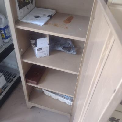 Metal Storage Cabinet (No Contents)