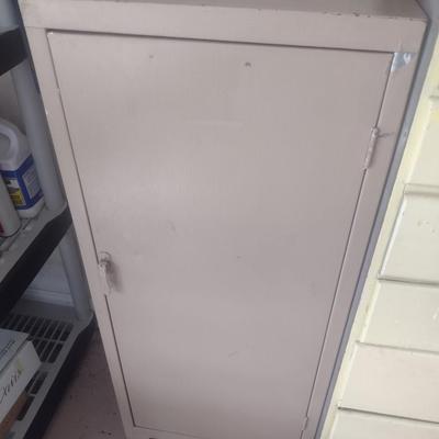 Metal Storage Cabinet (No Contents)