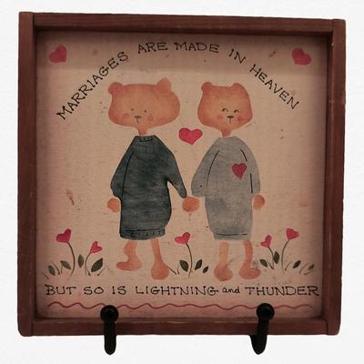 "Marriages are made in heaven"