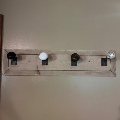 Door Knob Wall Mount Coat Rack (D-MG)