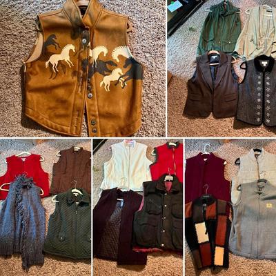Calvin Klein, Talbots & More Women’s Waistcoats Size S-L (GB2-RG)