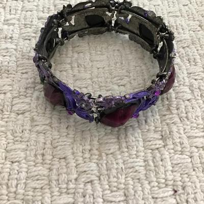 Pretty purple cuff