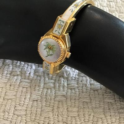 Vintage bangle wristwatch rare, excellent condition