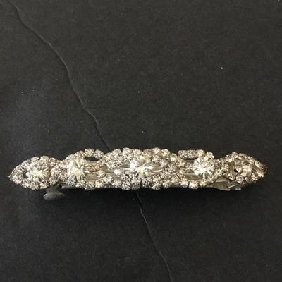 Cute vintage hair clip Beautiful rhinestone