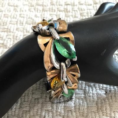 Very nice Vintage rhinestone bracelet
