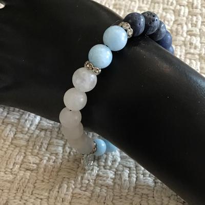 Sweet Summer Stones stretch bracelet