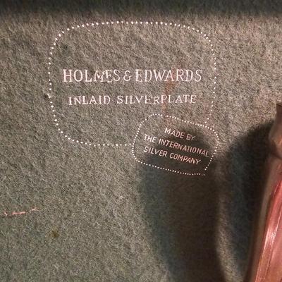 225pc Set 1938 Holmes & Edward's 'Danish Princess' Silverplate Flatware & Cases (DR-JS)