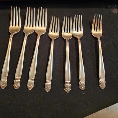 225pc Set 1938 Holmes & Edward's 'Danish Princess' Silverplate Flatware & Cases (DR-JS)