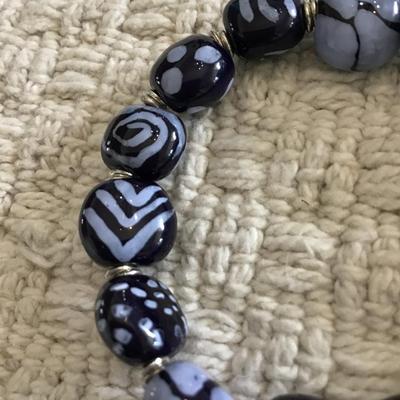 Beaded stretch bracelet