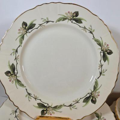 LOT 49K: Vintage Westvale Syracuse China, Made In America Dishes, Creamer Set, Platters, Bowls & Attached Gravy Boat