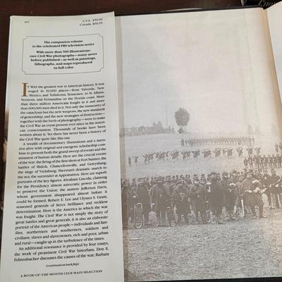 LOT 50K: Vintage Civil War, Classic Car Buff, Air & Space Book Collection