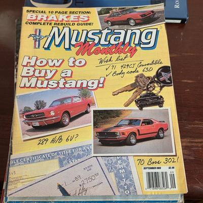 LOT 50K: Vintage Civil War, Classic Car Buff, Air & Space Book Collection