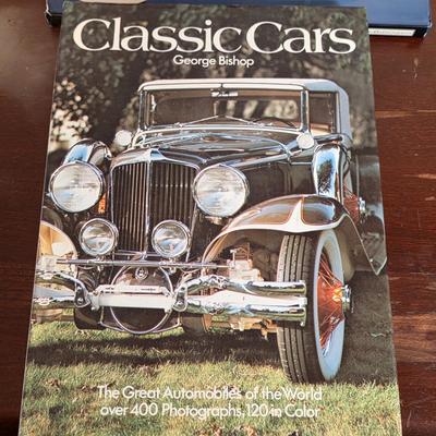 LOT 50K: Vintage Civil War, Classic Car Buff, Air & Space Book Collection
