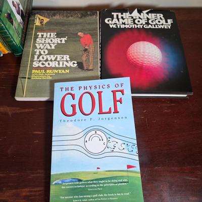 LOT 51K: Vintage Books For The Beginner & Long Time Golfer, Along With A Magnetic Calaway Hat Clip/Ball Marker, A Titleist Divot...