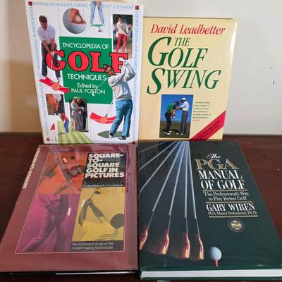 LOT 51K: Vintage Books For The Beginner & Long Time Golfer, Along With A Magnetic Calaway Hat Clip/Ball Marker, A Titleist Divot...