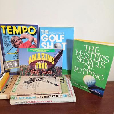 LOT 51K: Vintage Books For The Beginner & Long Time Golfer, Along With A Magnetic Calaway Hat Clip/Ball Marker, A Titleist Divot...