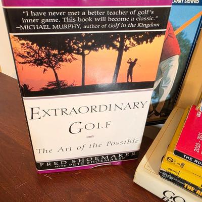 LOT 51K: Vintage Books For The Beginner & Long Time Golfer, Along With A Magnetic Calaway Hat Clip/Ball Marker, A Titleist Divot...