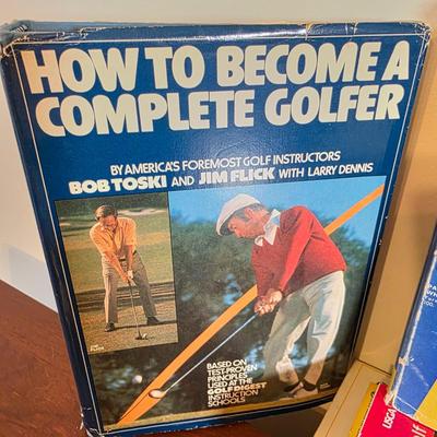LOT 51K: Vintage Books For The Beginner & Long Time Golfer, Along With A Magnetic Calaway Hat Clip/Ball Marker, A Titleist Divot...