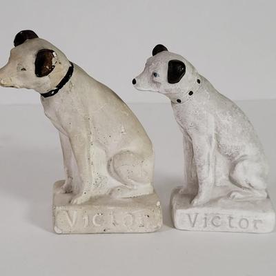LOT 62K: Many Victor Dog Ceramic Salt & Pepper Shakers and Booklet, Also Seven Vintage Early 20th Century Victor New Music Pamphlets