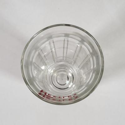 LOT 64K: Vintage Lot of Nestlé Glasses and Glass Vase, with Ice Cream Scoop and Ice Cream Dipper Booklet