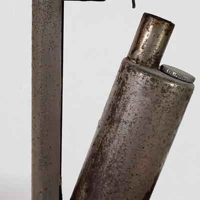 LOT 66F: Antique Wooden Midland Jump Spark Cigar Lighter