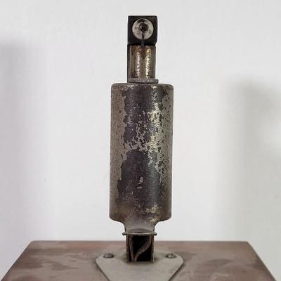 LOT 66F: Antique Wooden Midland Jump Spark Cigar Lighter