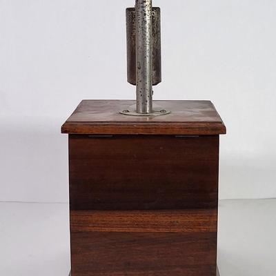 LOT 66F: Antique Wooden Midland Jump Spark Cigar Lighter