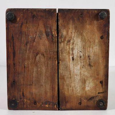 LOT 66F: Antique Wooden Midland Jump Spark Cigar Lighter