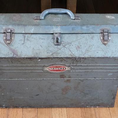 LOT 71K: Two Vintage Craftsman Tool Boxes and One Vintage SK Tools Tool Box