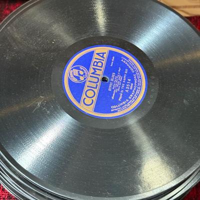 LOT 79B: Early Vintage RCA & Columbia 8” Vinyl Records