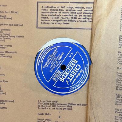 LOT 80B: Vintage 12” Vinyl Record Collection: Victrola, Chest Records & Columbia