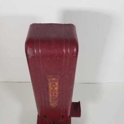 LOT 81X: Vintage Northwestern Ohio Matches 1-Cent Match Dispenser