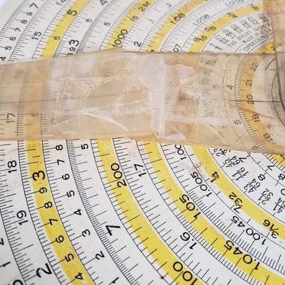 LOT 83X: Vintage Engineering Supplies; German Lietz Compass, Slide Rules, Multitester, and More