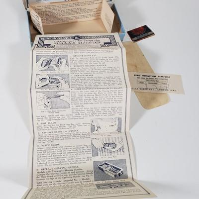 LOT 88X: Vintage Rolls Razor, EX Lax and Terpoflor Tins